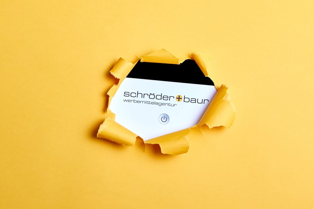 Logo der schröder baur gmbh werbemittelagentur